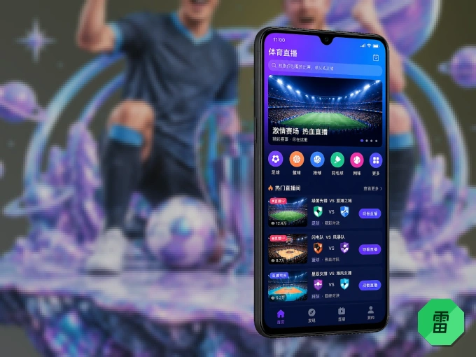 装好雷速 APP，看球体验更流畅